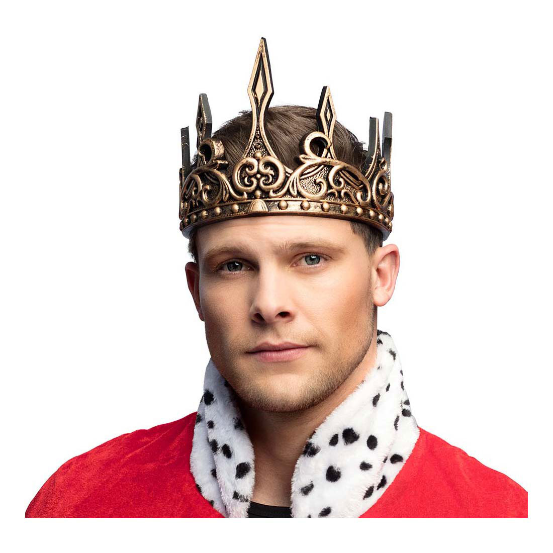 Kroon Middeleeuwse Koning Schuim