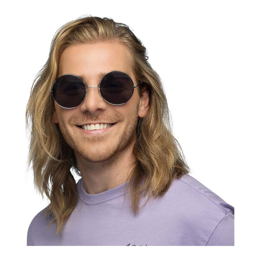 Lunettes de fête Hippie XL Gris