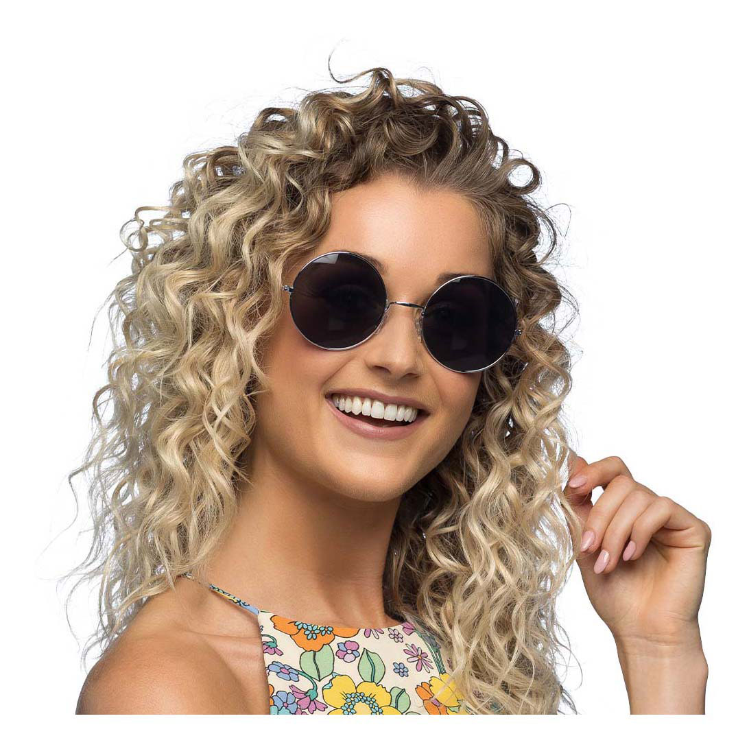 Lunettes de fête Hippie XL Gris