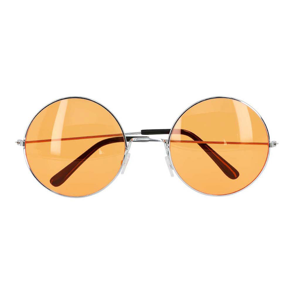 Lunettes de fête Hippie XL Orange