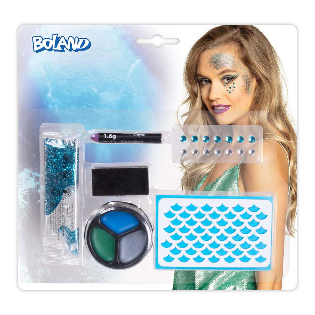 Coffret de maquillage sirène