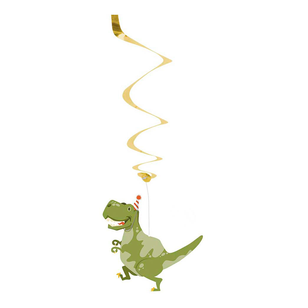 Decoratie Slingers Dino, 3dlg.