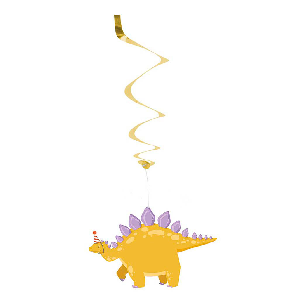 Decoratie Slingers Dino, 3dlg.
