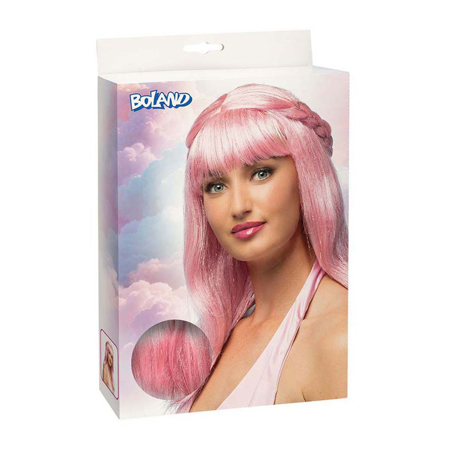 Perruque rose