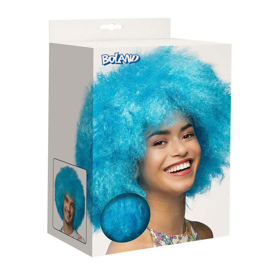 Perruque Sugar Bleu Néon