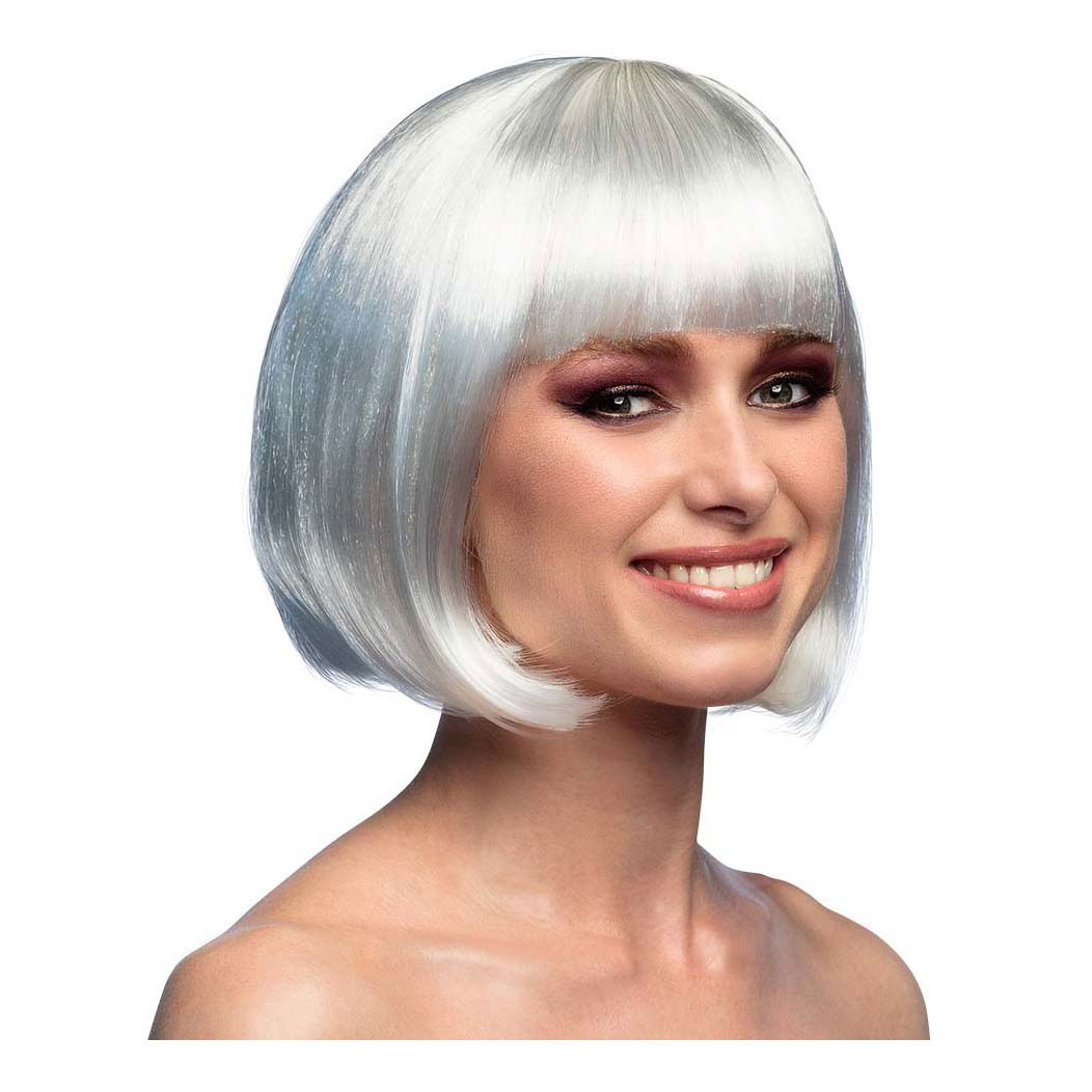 Perruque Cabaret Blanche