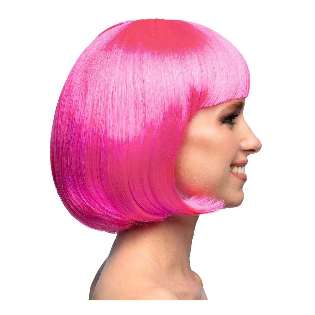 Perruque Cabaret Rose