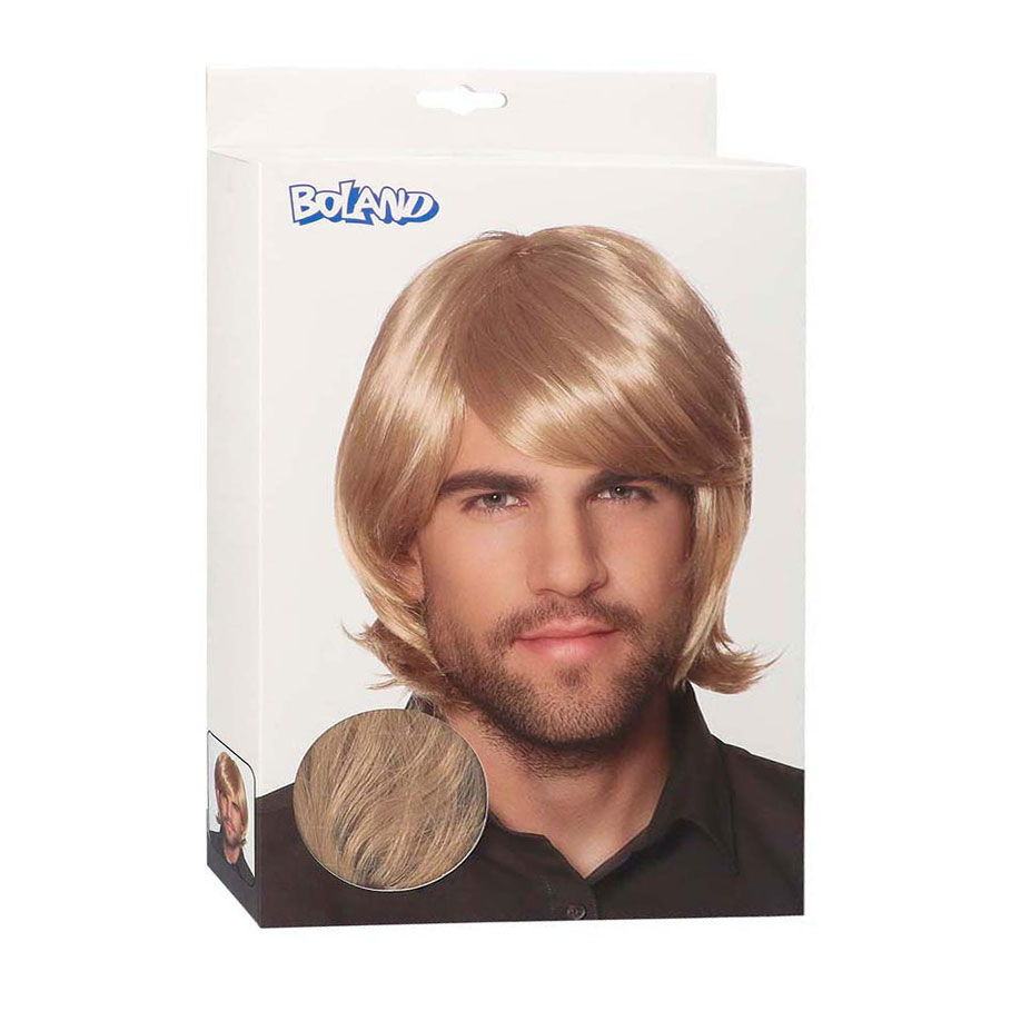 Perruque blonde à pointes
