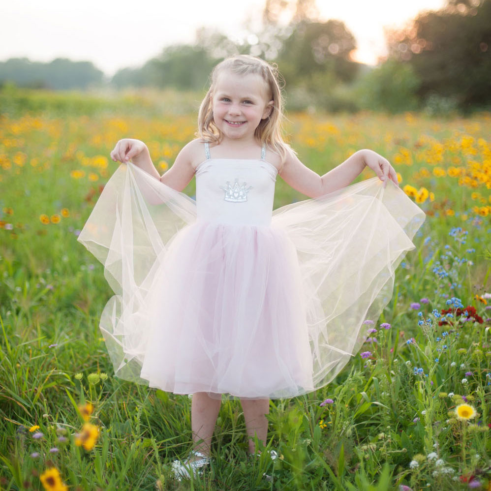 Verkleidungskleid Prinzessin Pink, 5-6 Jahre