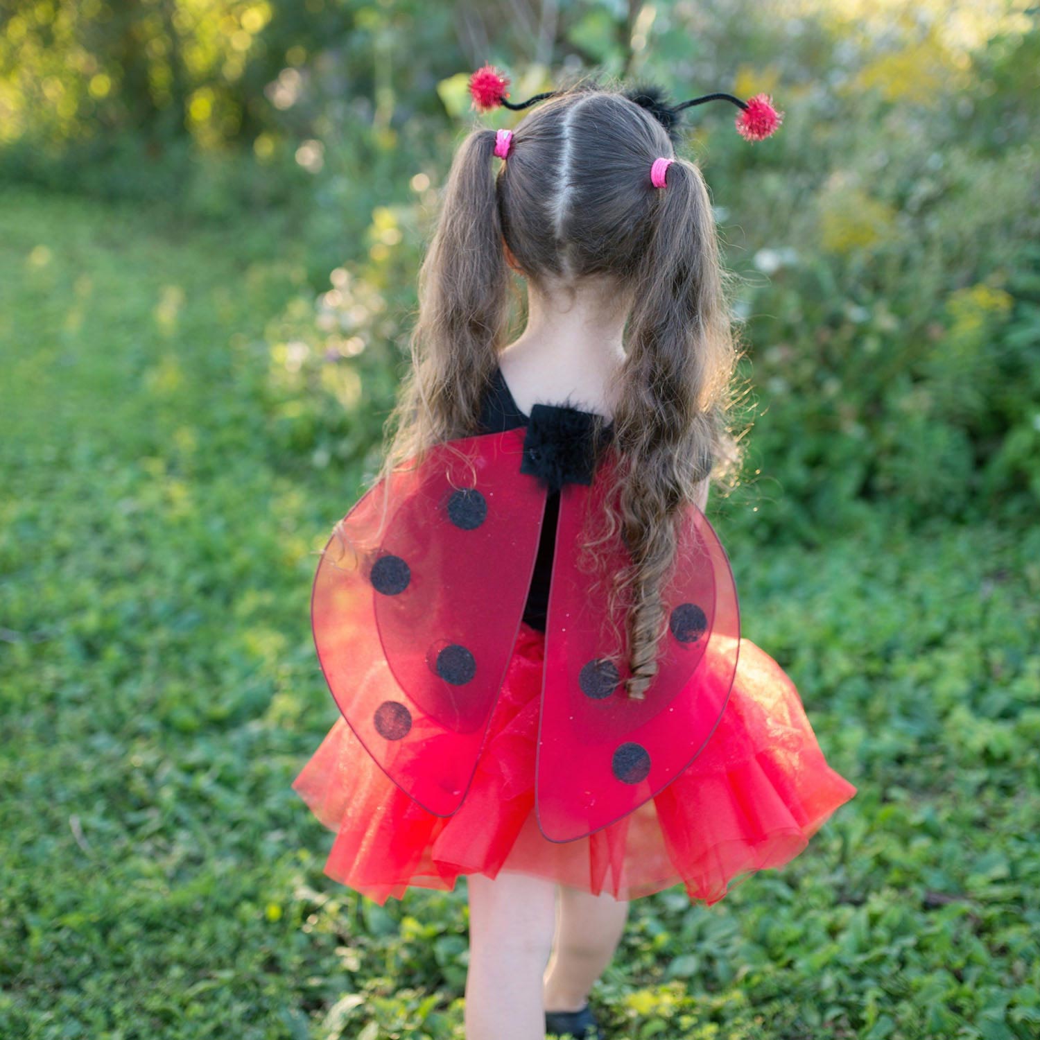 Ensemble de déguisement Ladybug Glitter, 4-6 ans