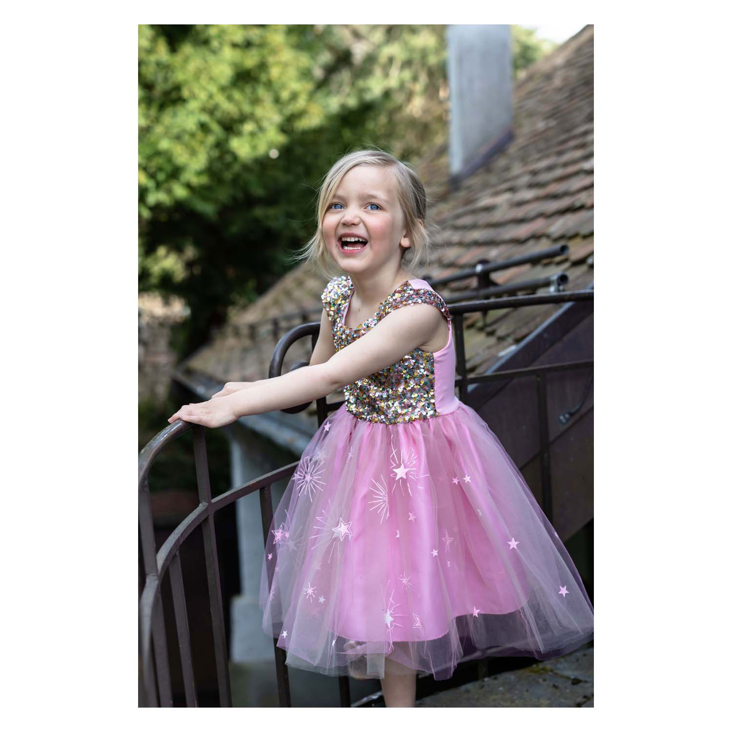 Glitzerkleid „A Star is Born“ – 7–8 Jahre
