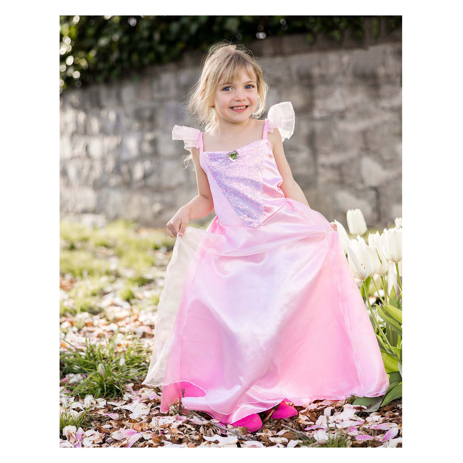 Robe de princesse rose - 3-4 ans