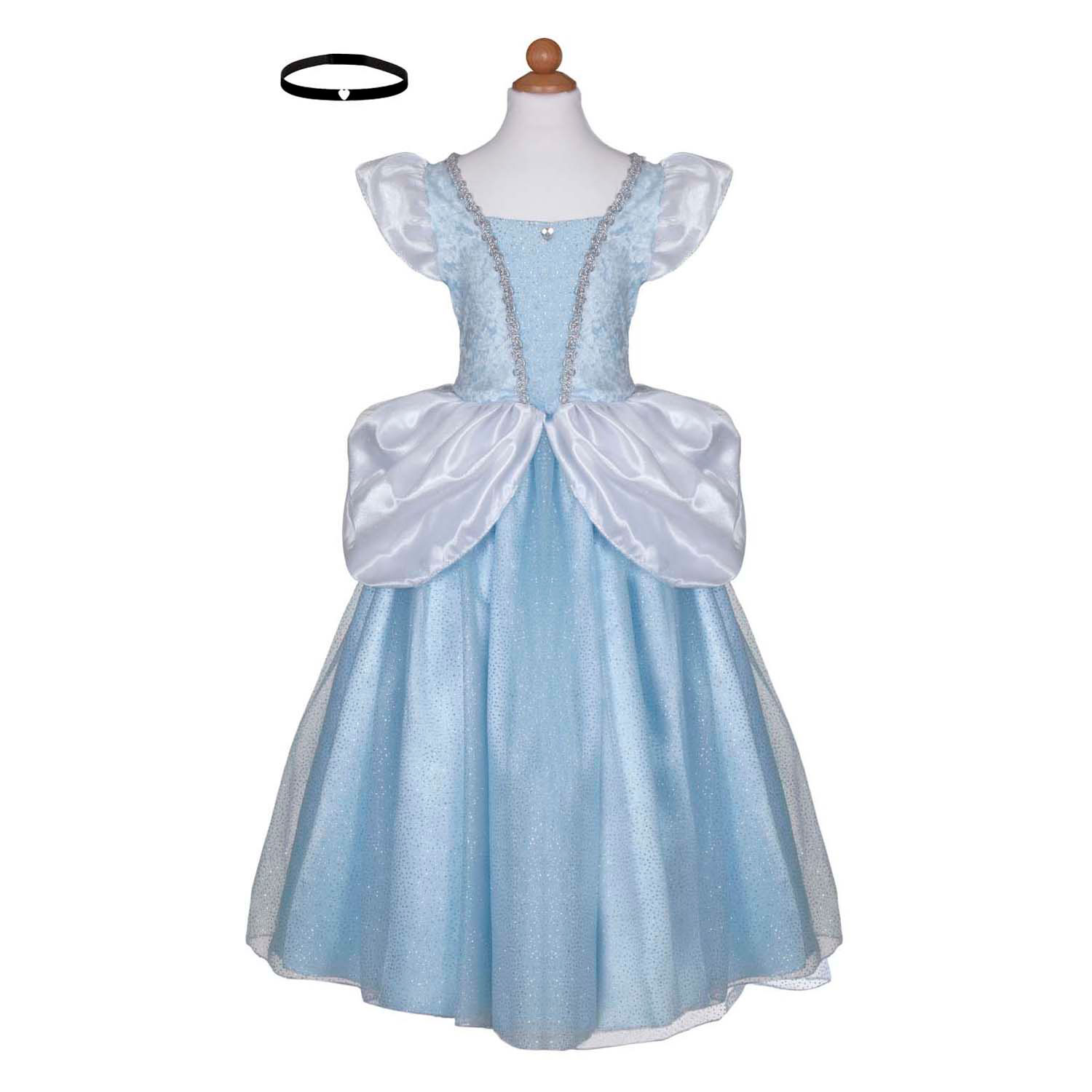 Verkleedjurk Assepoester Blauw - 3-4 Jaar