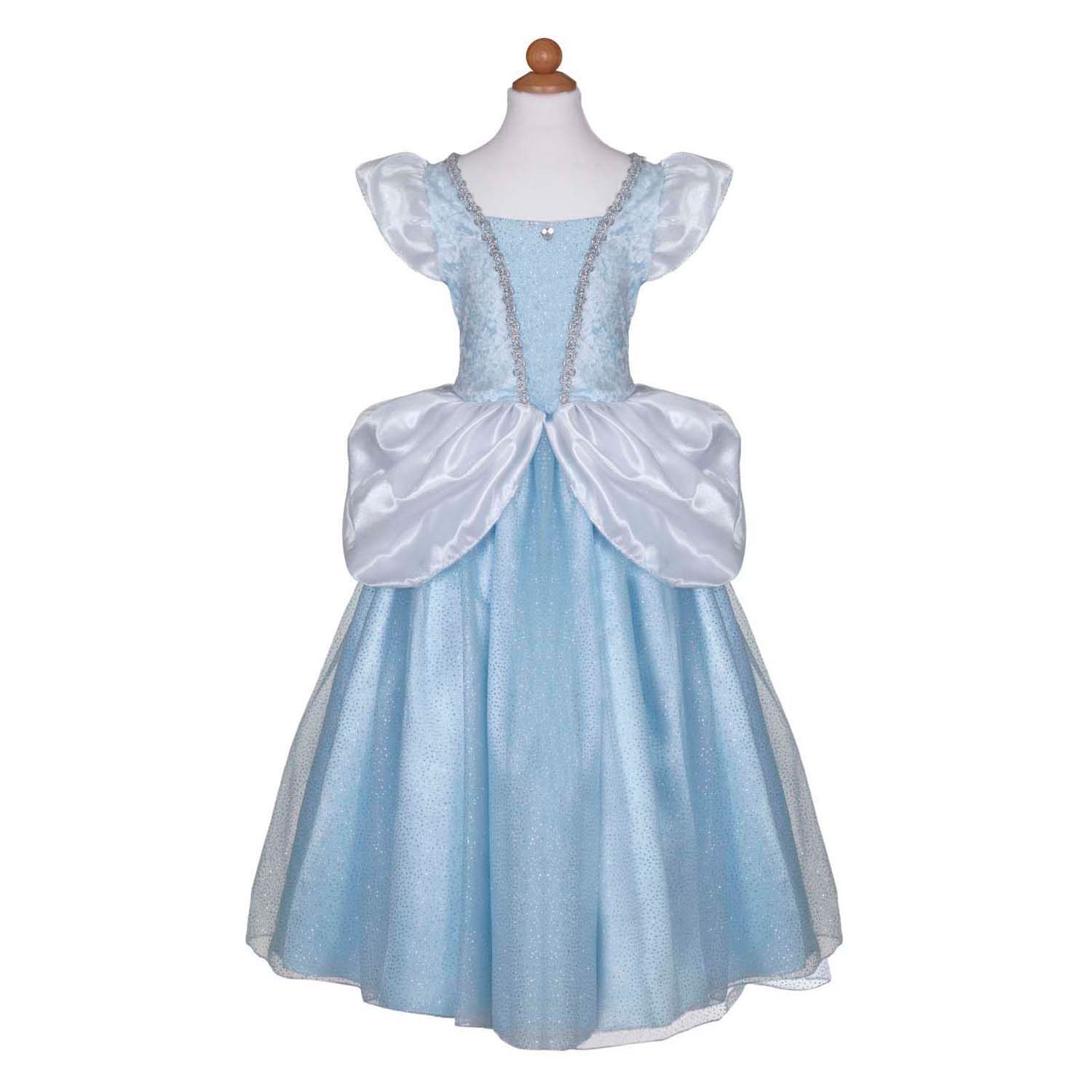 Verkleedjurk Assepoester Blauw - 3-4 Jaar