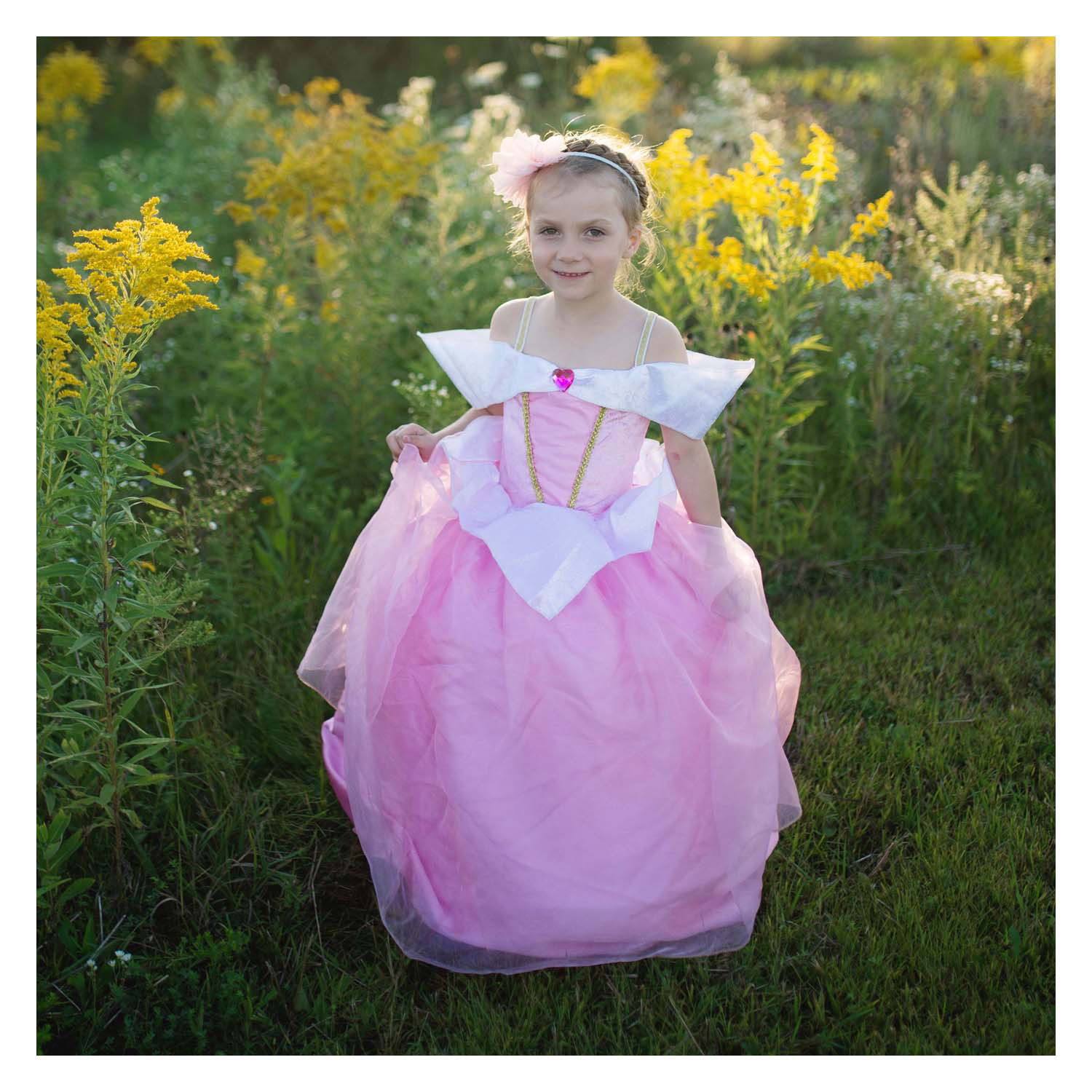 Verkleedjurk Doornroosje - 3-4 Jaar