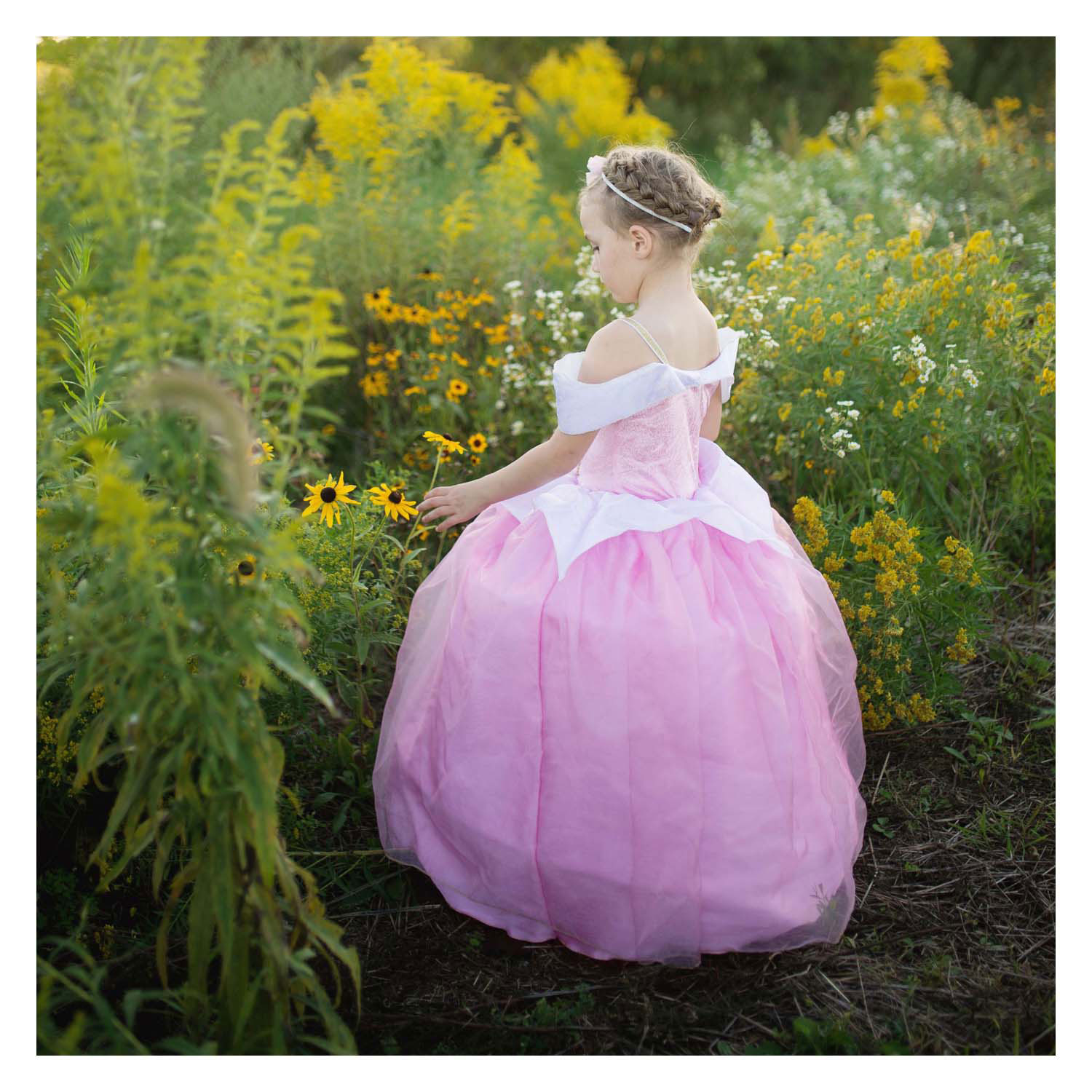 Verkleedjurk Doornroosje - 3-4 Jaar