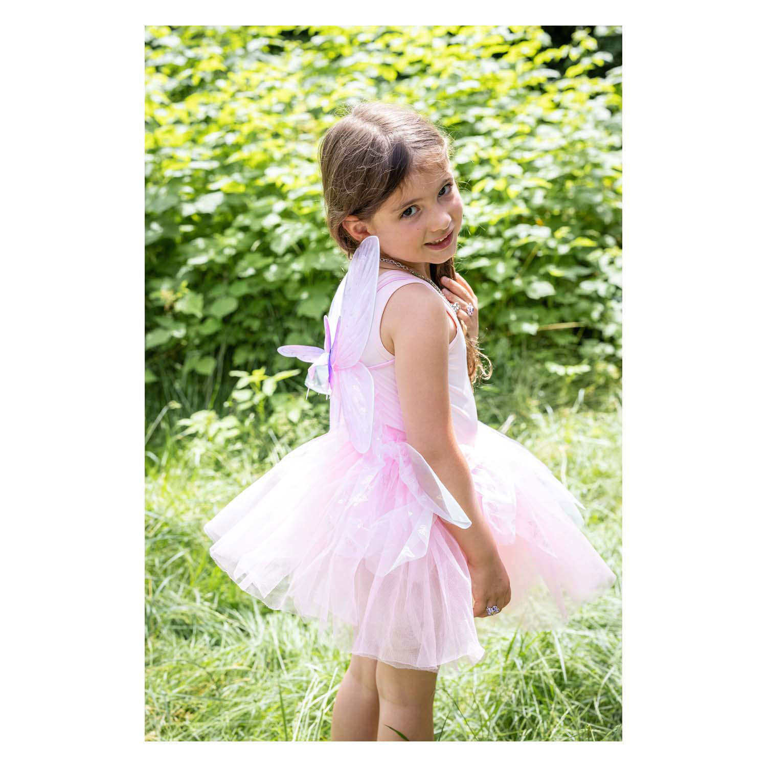 Flutter Vlinderrok met Vleugels - 4-6 Jaar