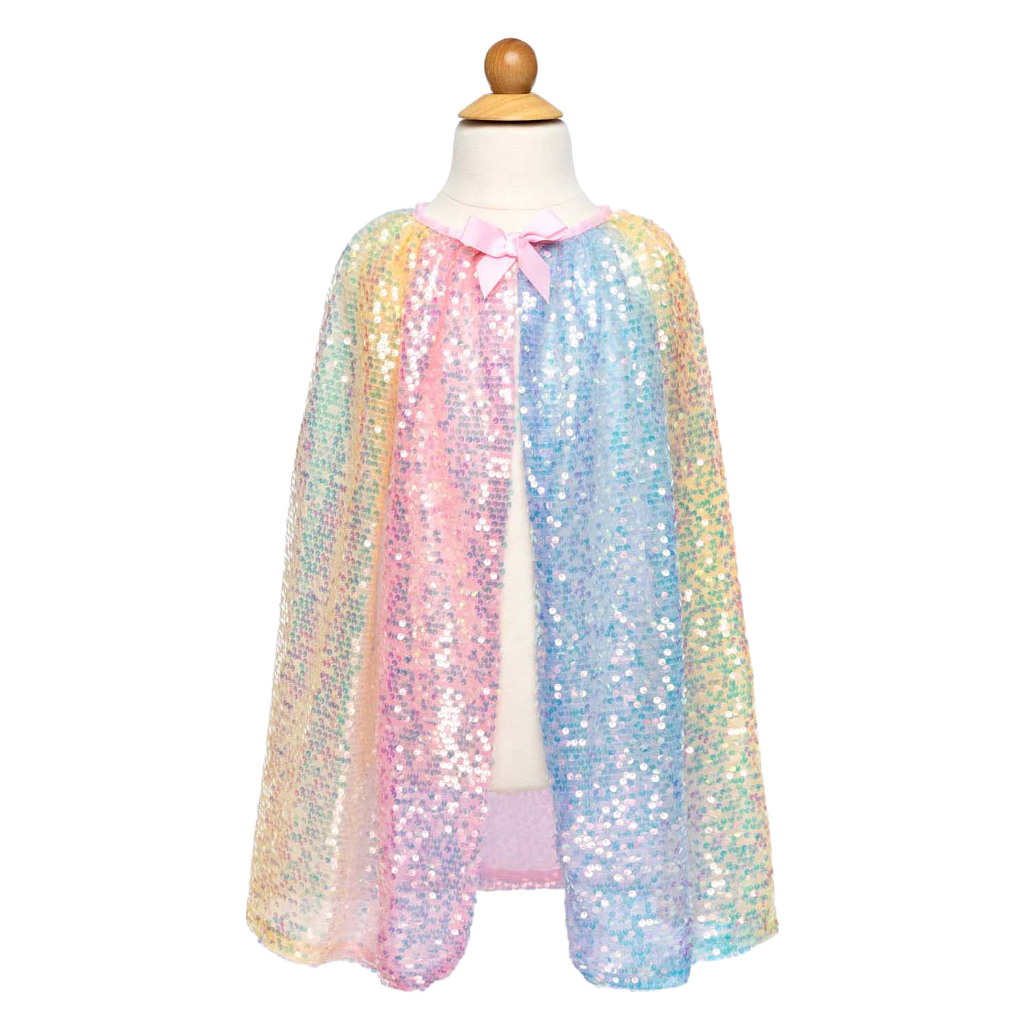 Pailetten Cape Gekleurd - 4-6 Jaar