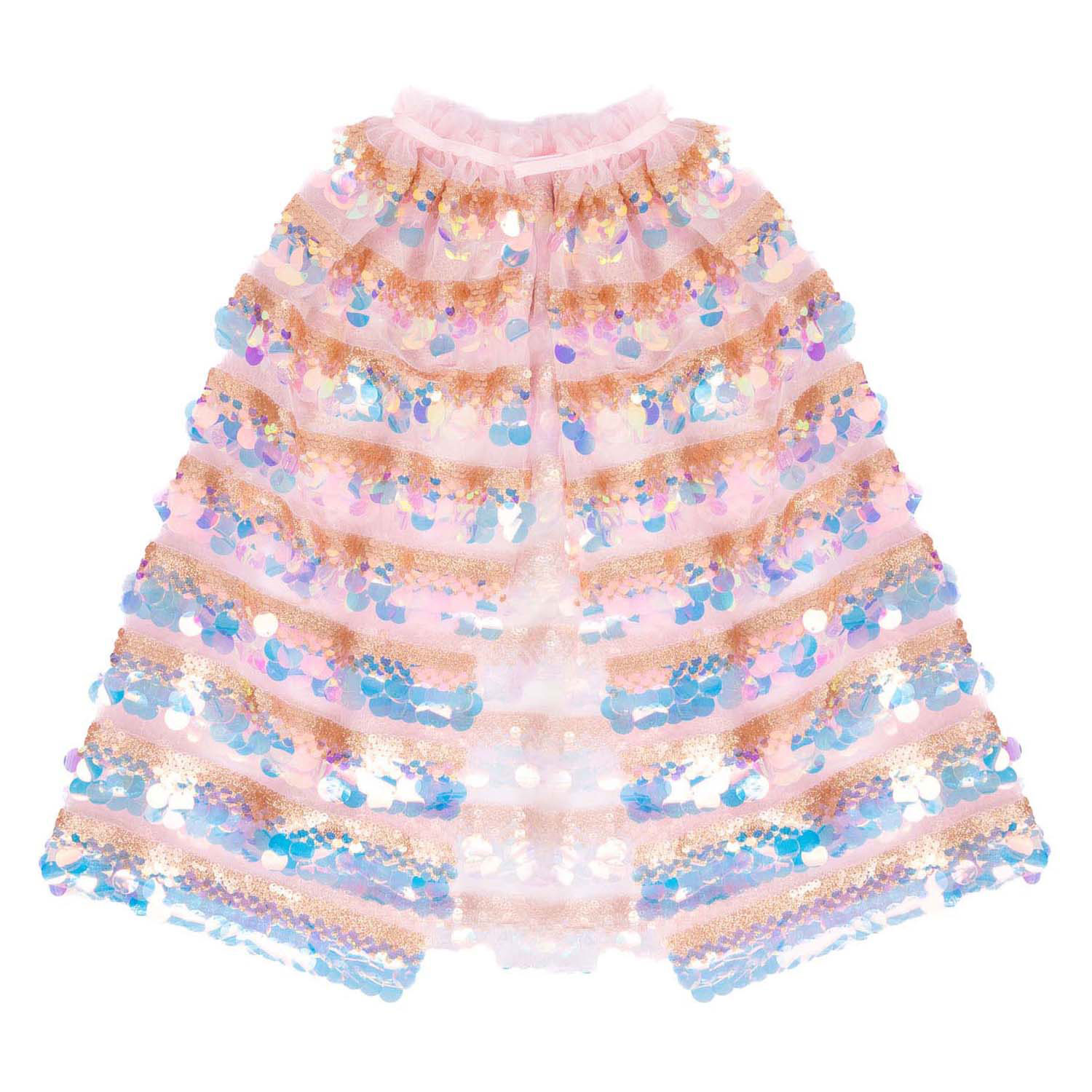 De 5th Avenue Pailletten Cape Goud/Roze - 4-6 Jaar