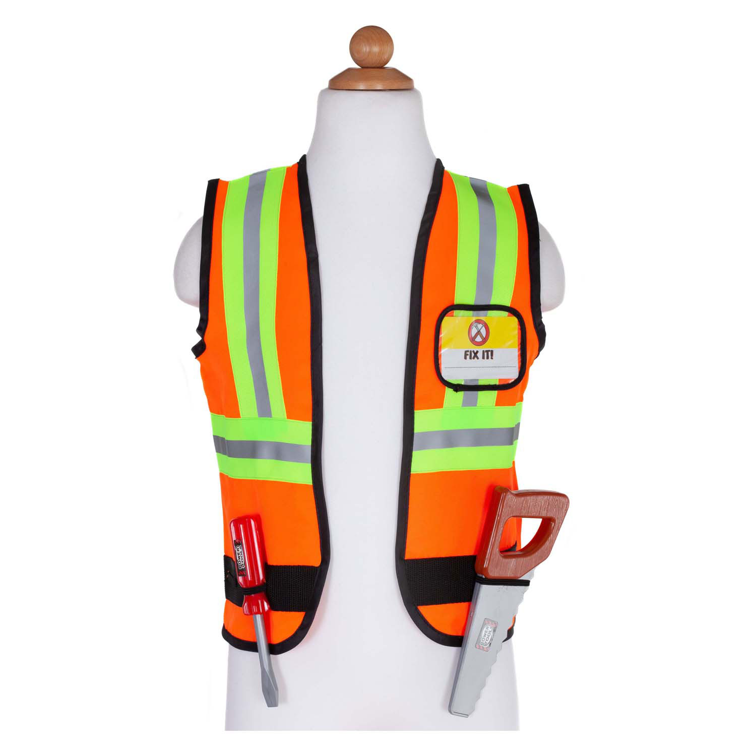 Déguisement d'ouvrier du bâtiment 7 pièces - 5-6 ans