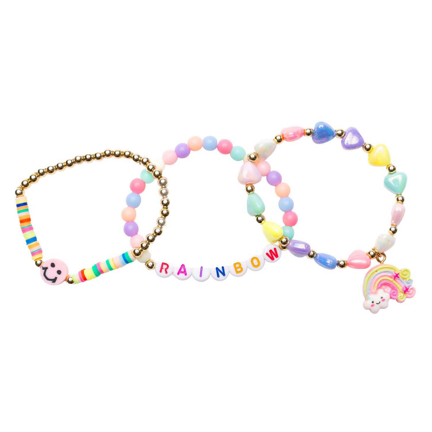 Rainbow Smiles Armbandenset - 3.