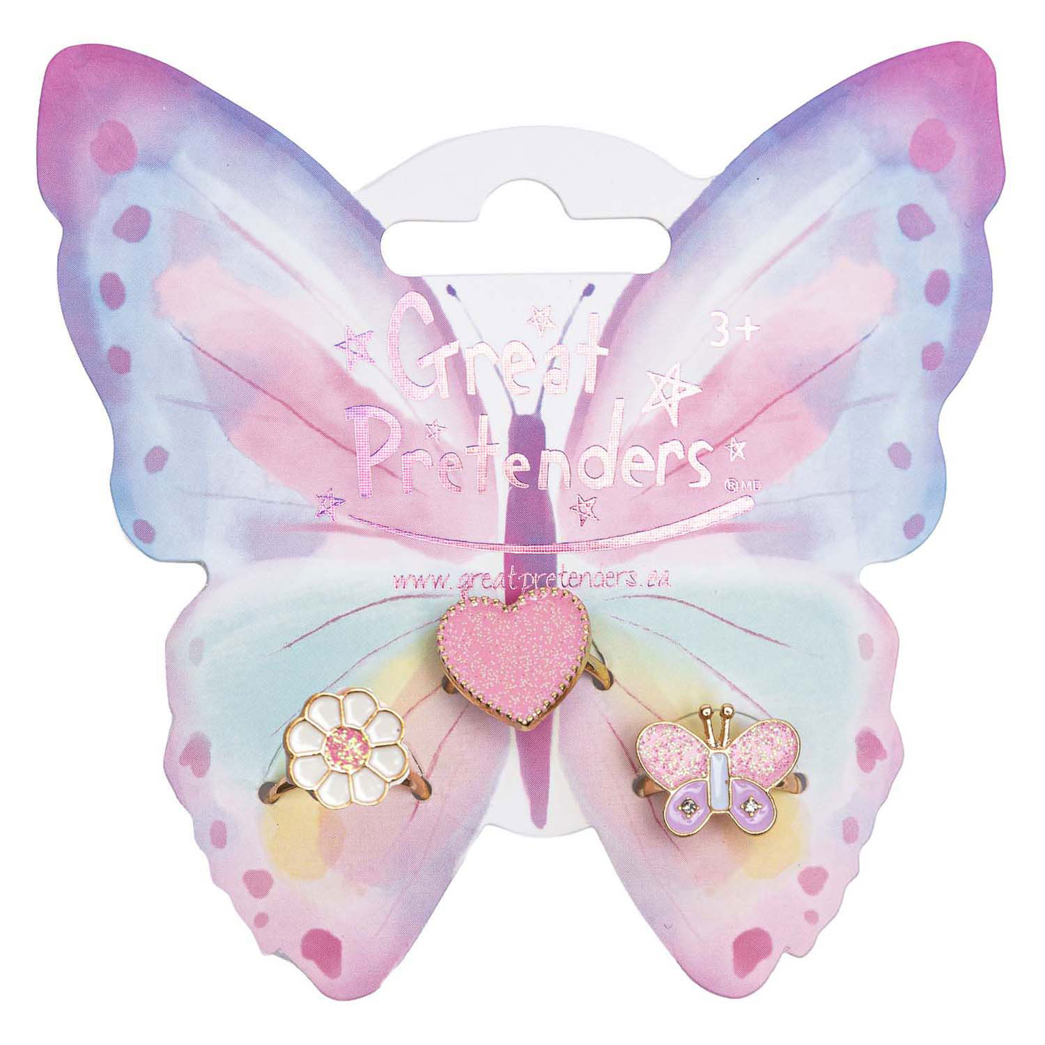 Wonderland Ringenset - 3st.