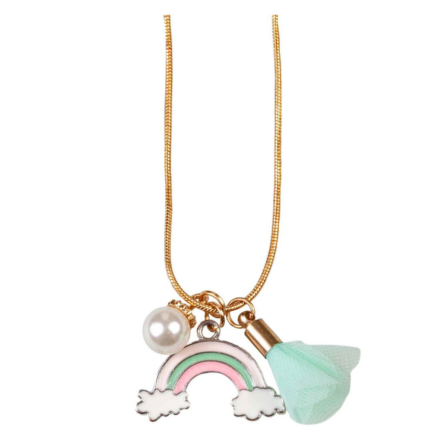 Regenbogenquasten-Ketting