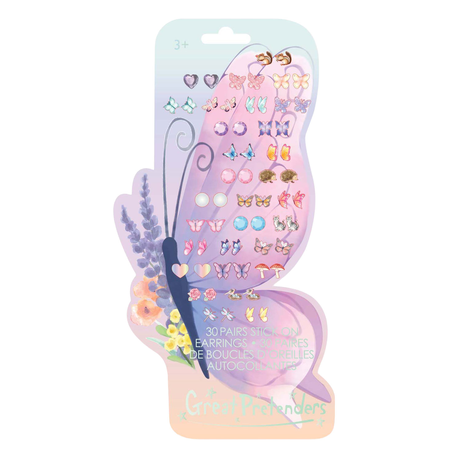 Butterfly Plakoorbellen - 30 paar