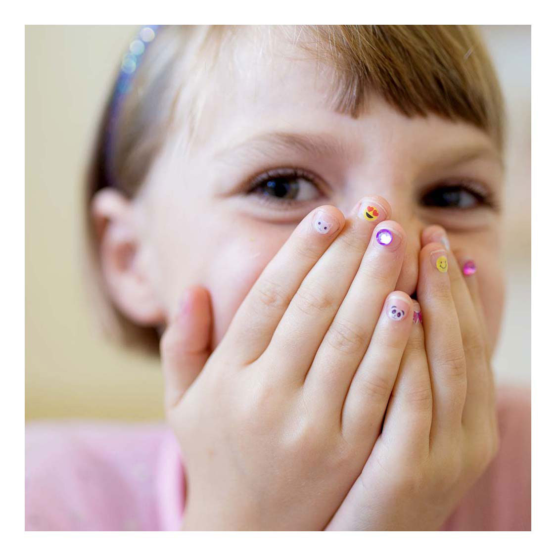 Autocollants pour ongles licorne - 50 pièces.