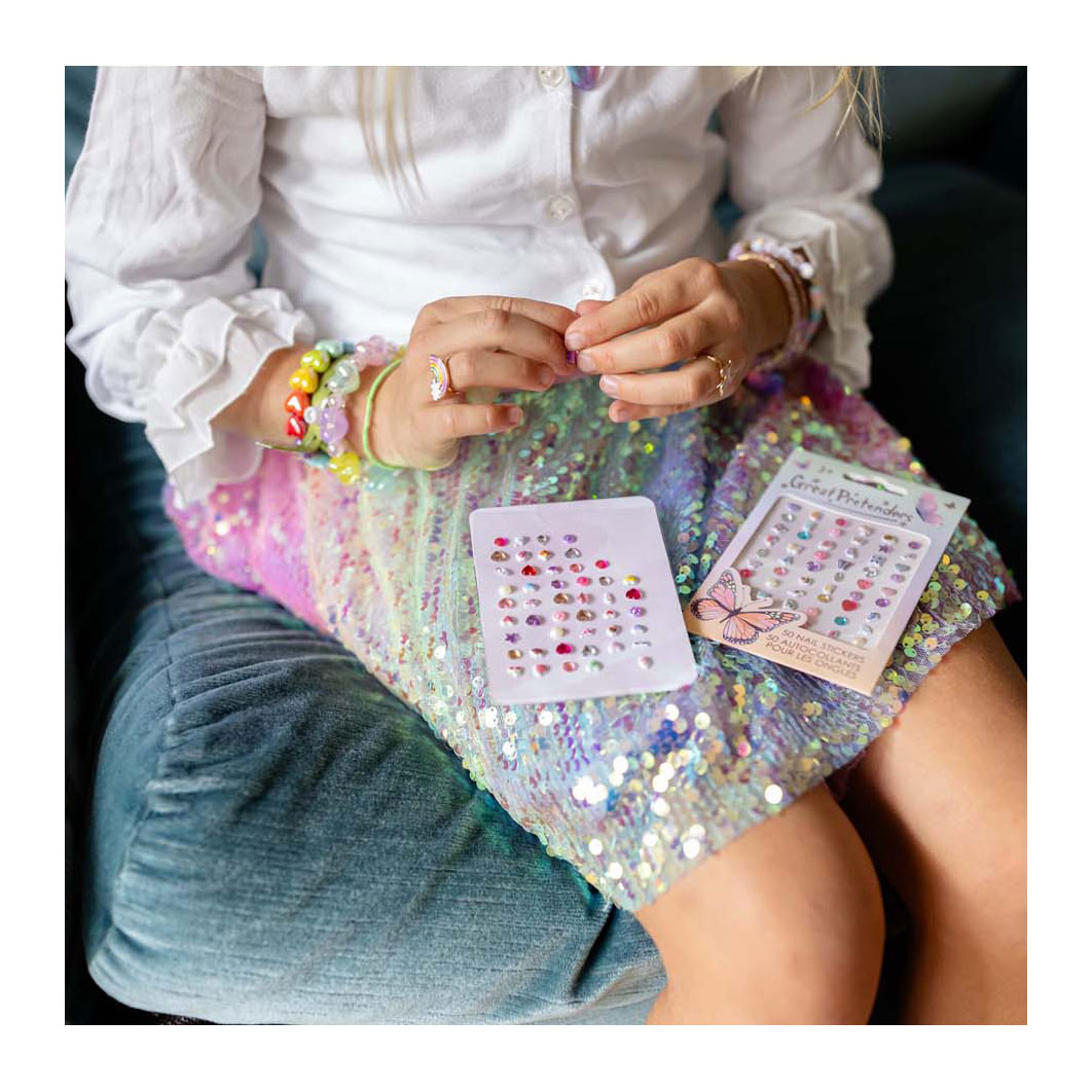 Nagelstickers Vlinder - 50st.