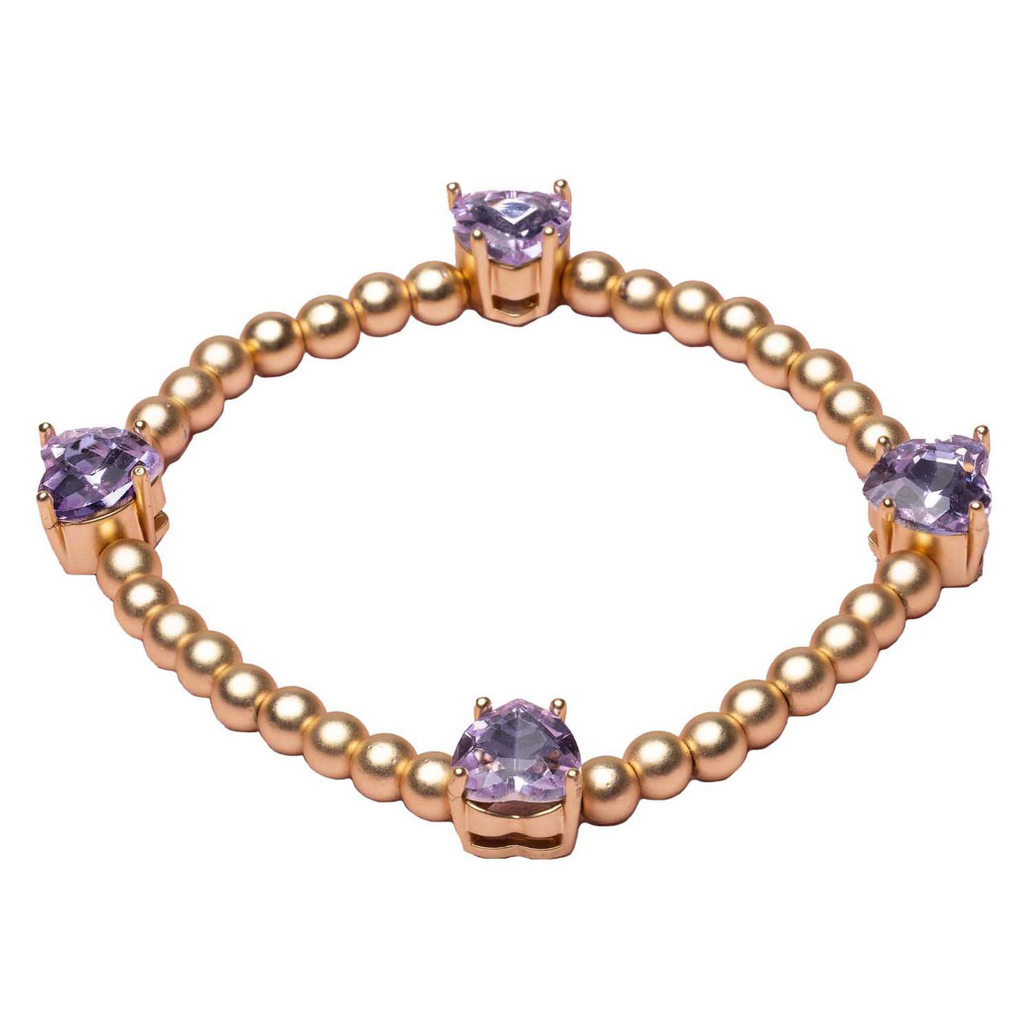 Boutique Chic Amethyst Love Armband