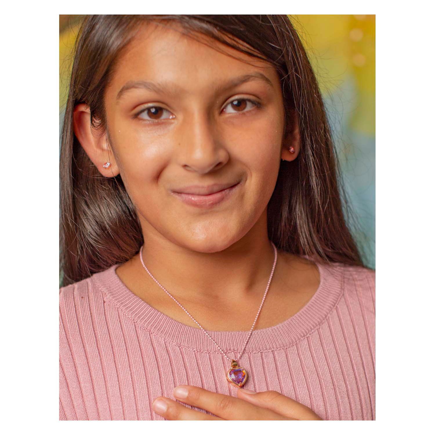 Boutique Chic Lilac Love Ketting