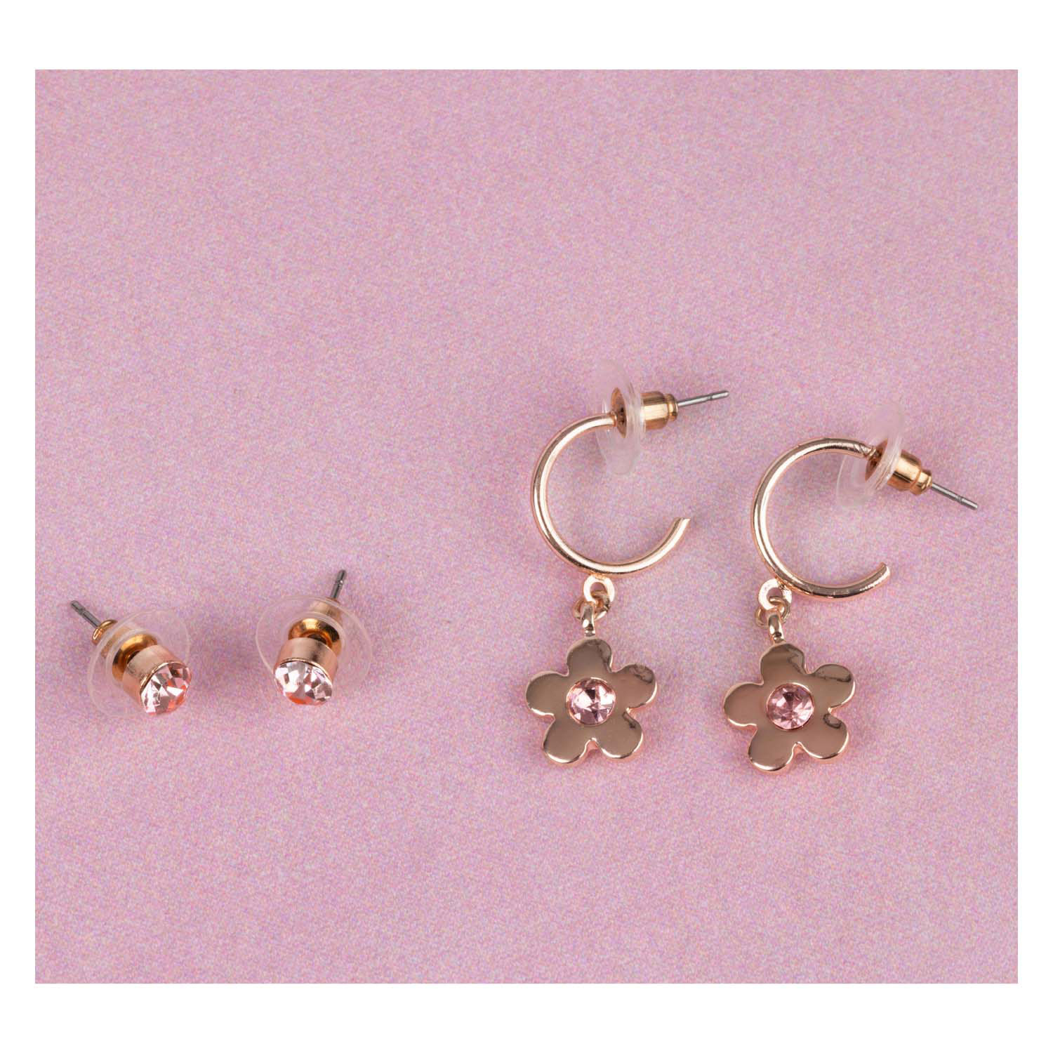 Boutique Chic Bejewelled Blooms Oorbellen