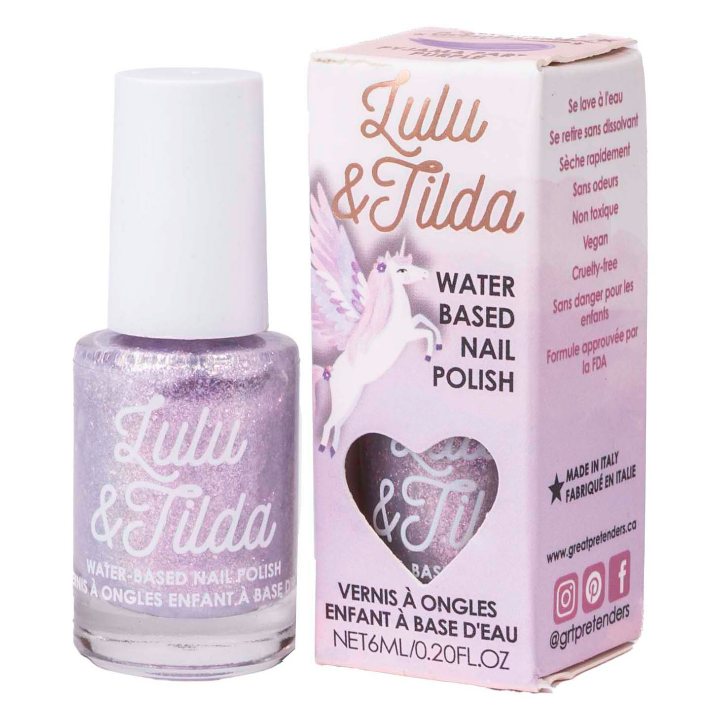 Afwasbare Nagellak - Pyjama Party Purple