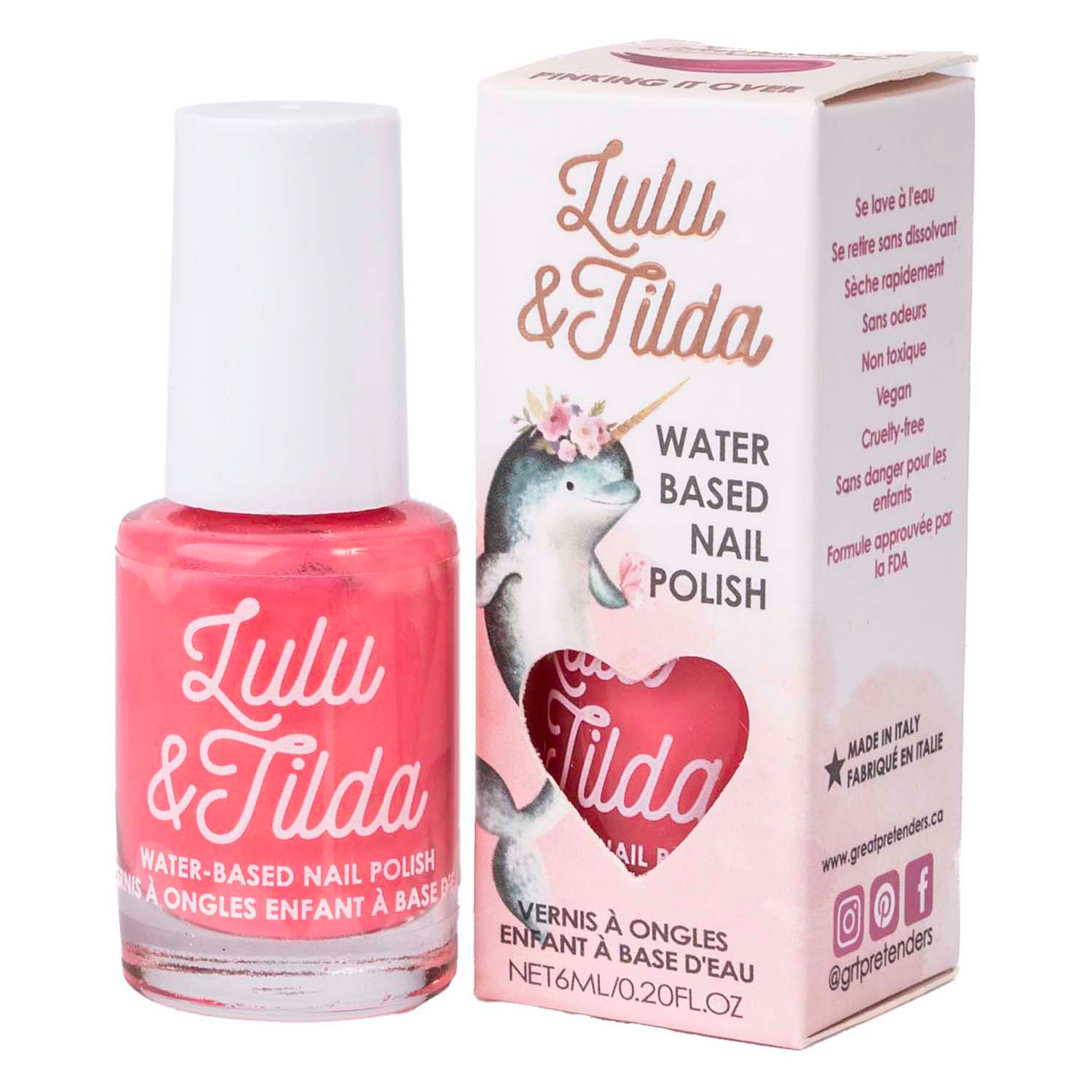 Afwasbare Nagellak - Pinking it Over