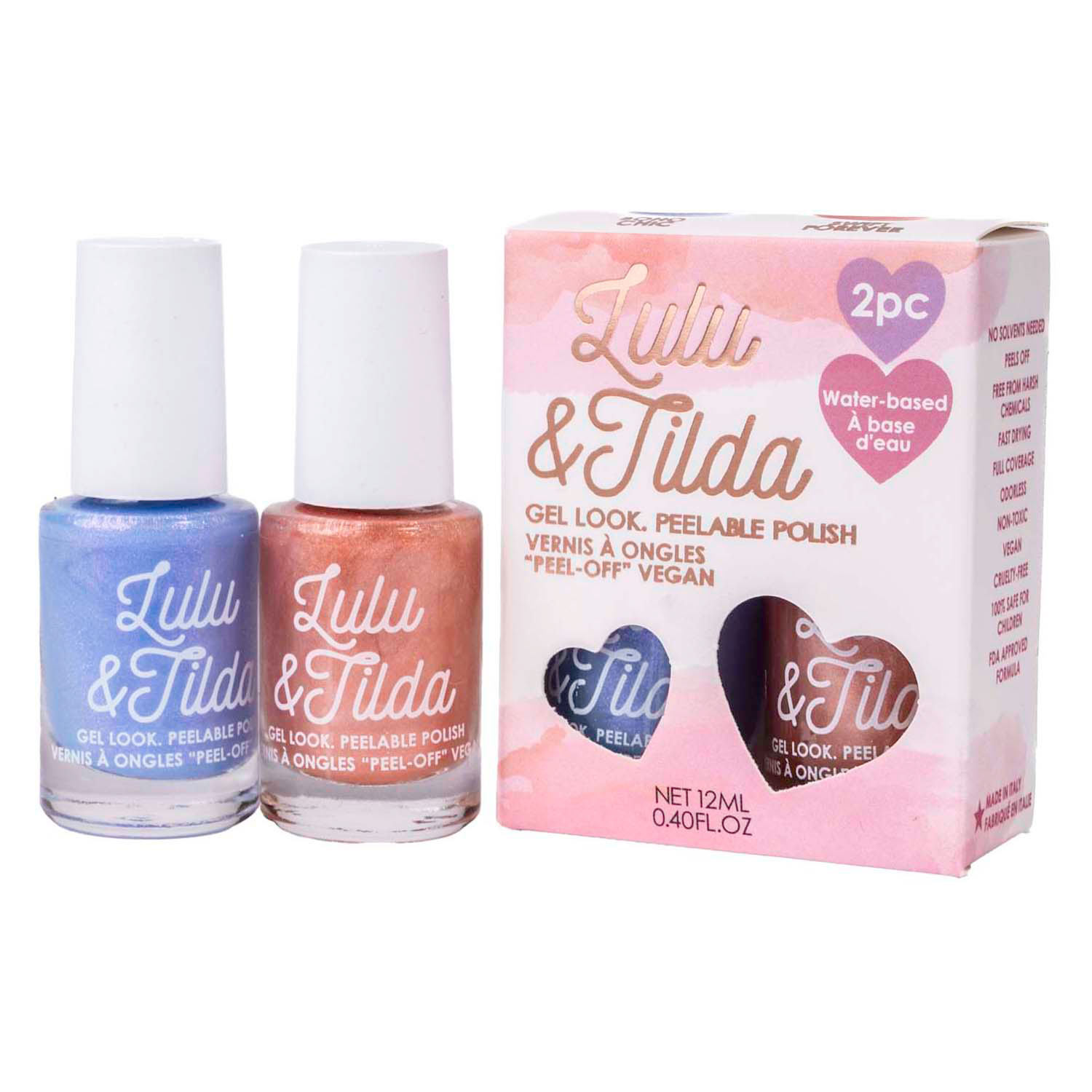Afpelbare Nagellak Set - Boho Forever - 2st.