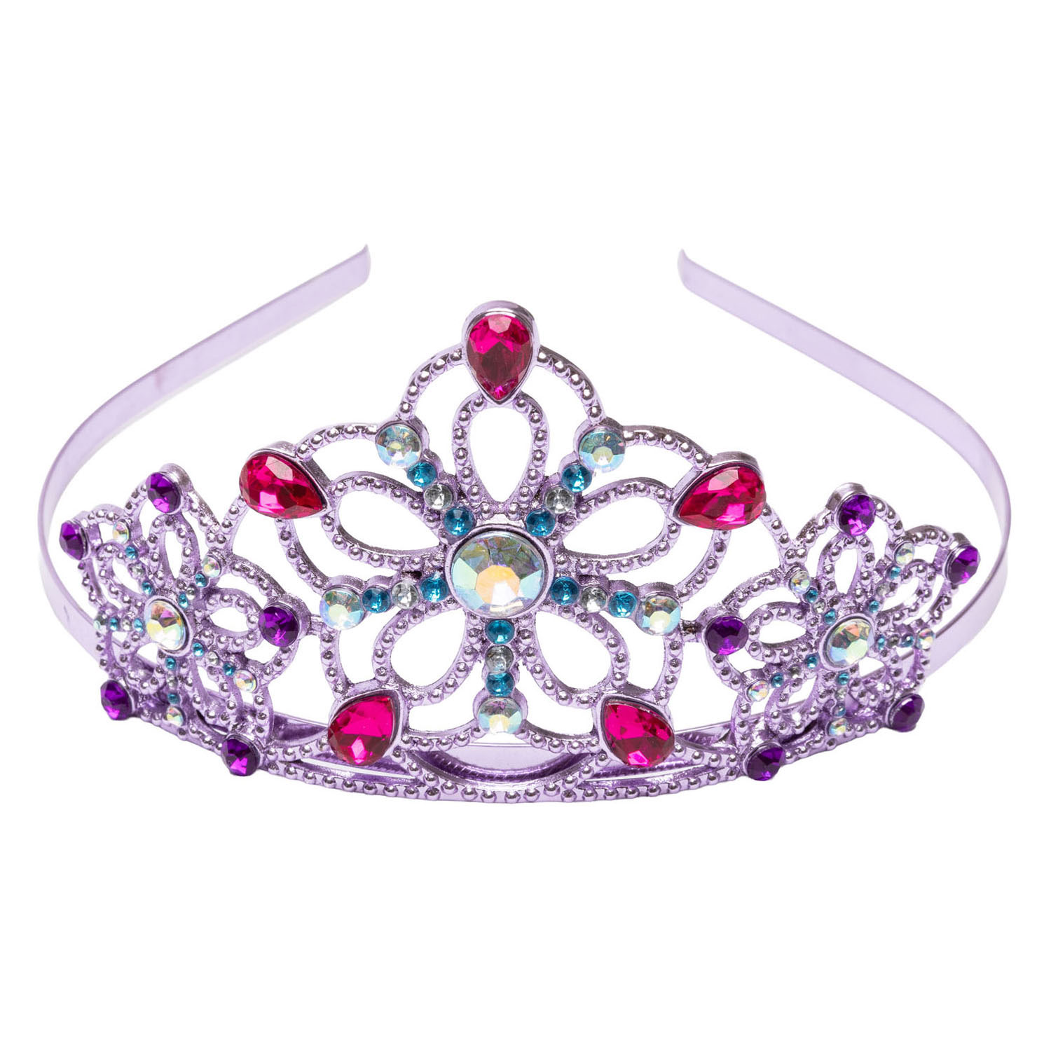 Bejewelled Tiara Lila