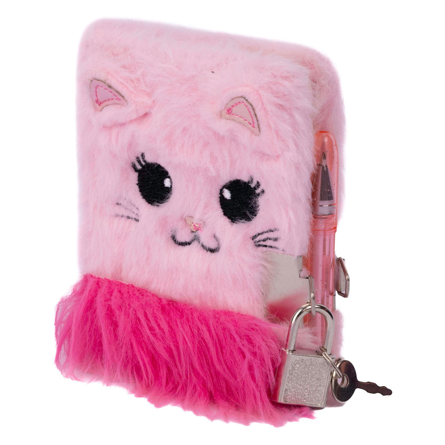 Furry Friends Dagboek met Slot en Pen - Kitten