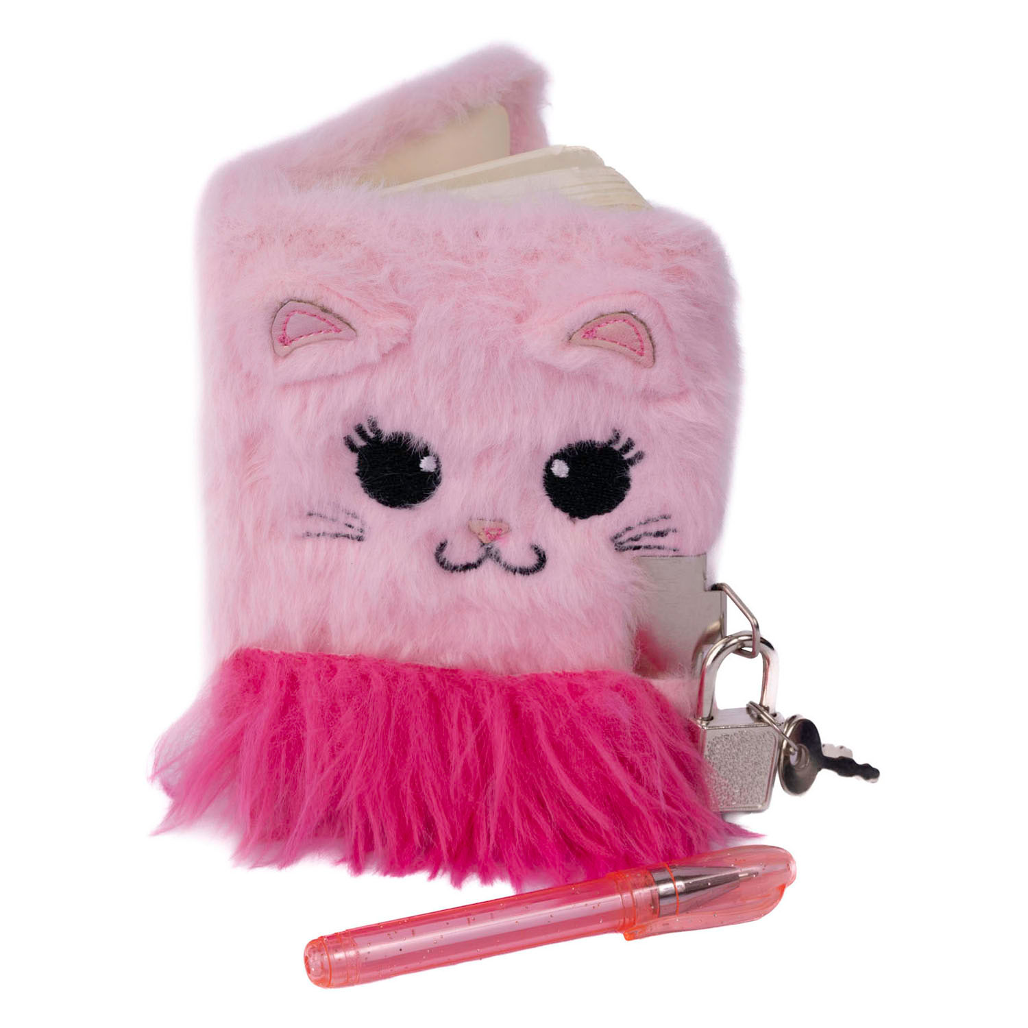 Furry Friends Dagboek met Slot en Pen - Kitten