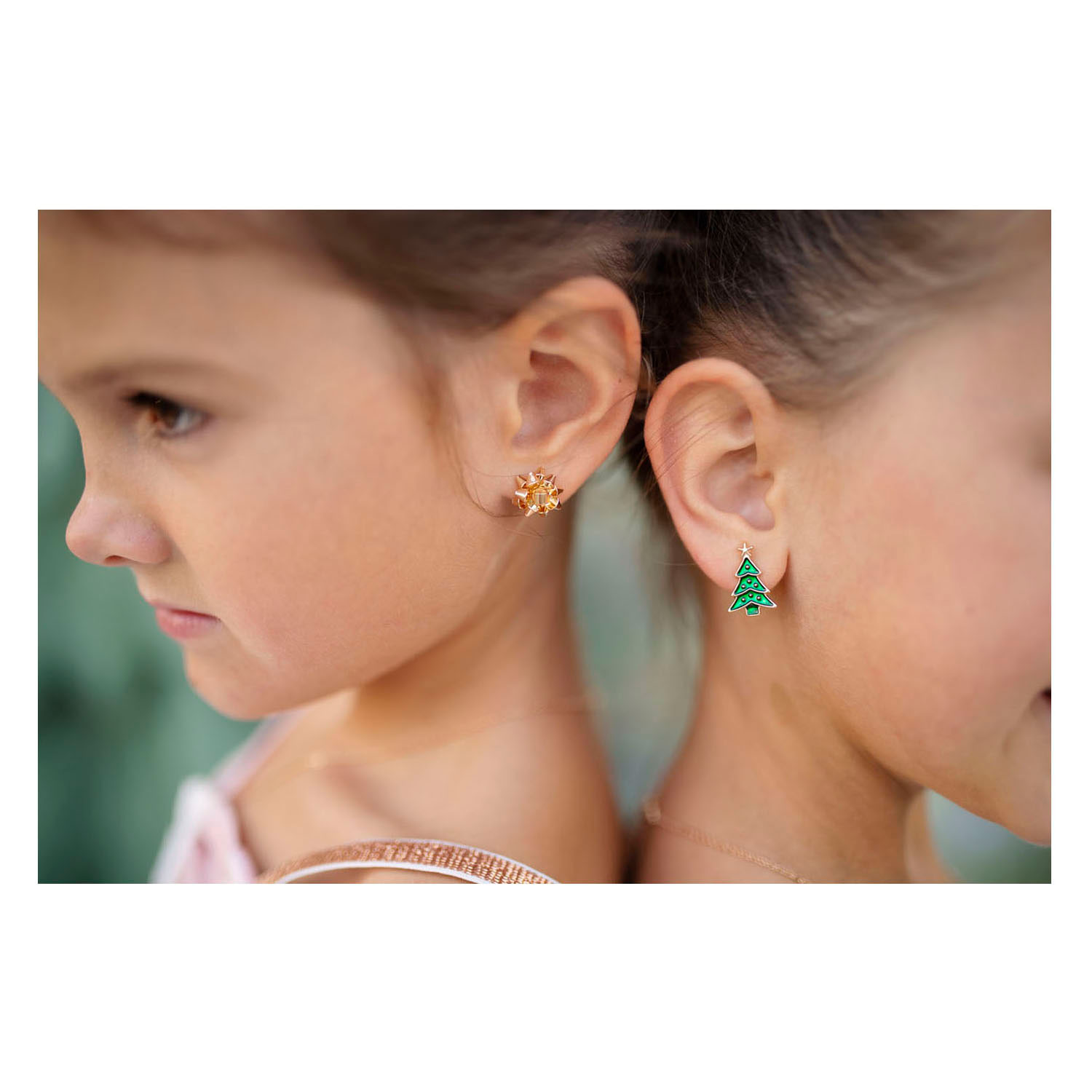 Boucles d'oreilles bonhomme de neige - Lot de 3