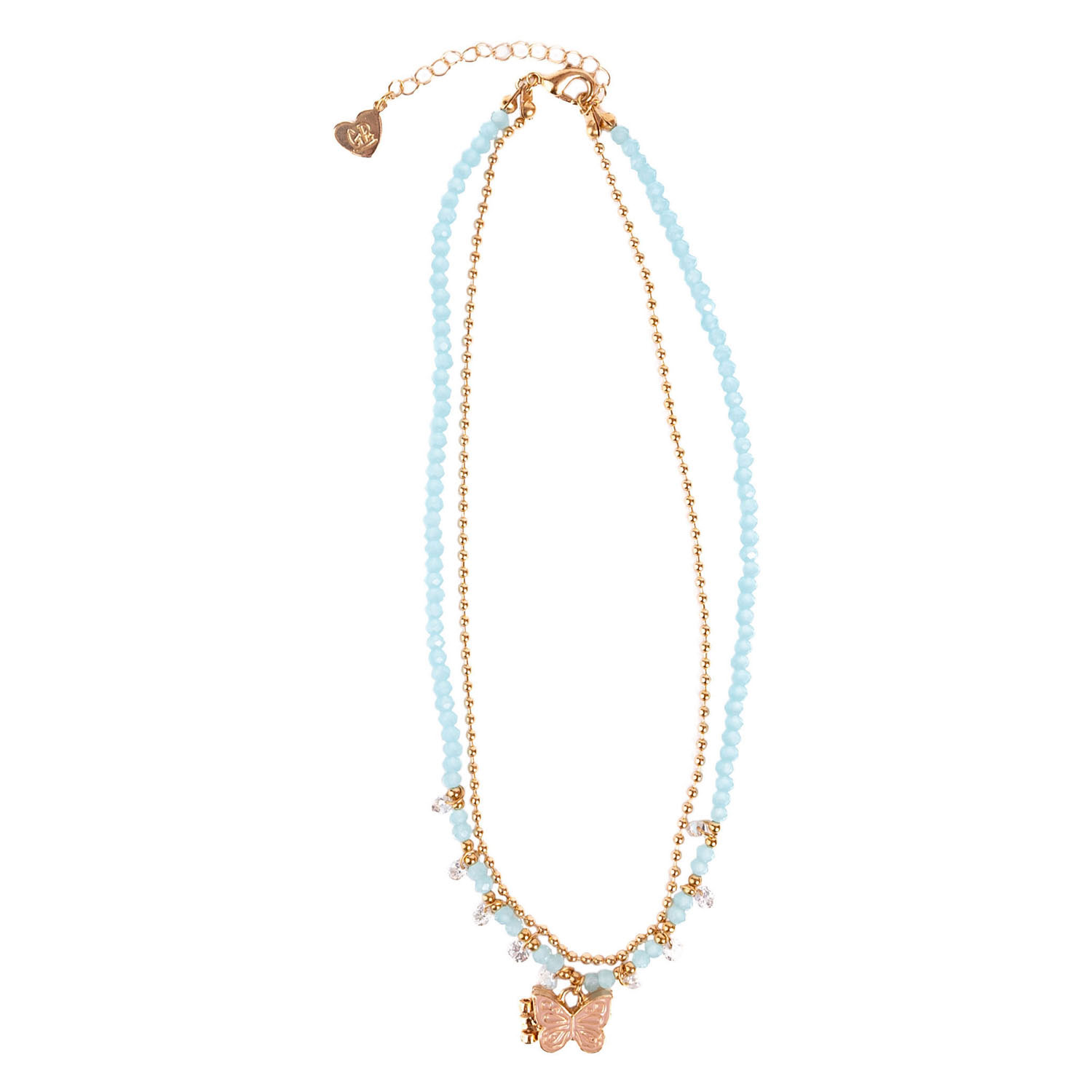 Collier papillon bohème boutique