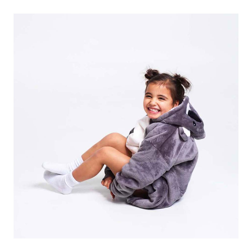 Noxxiez Sweat à capuche câlin petit pull Koala, 3-6 ans