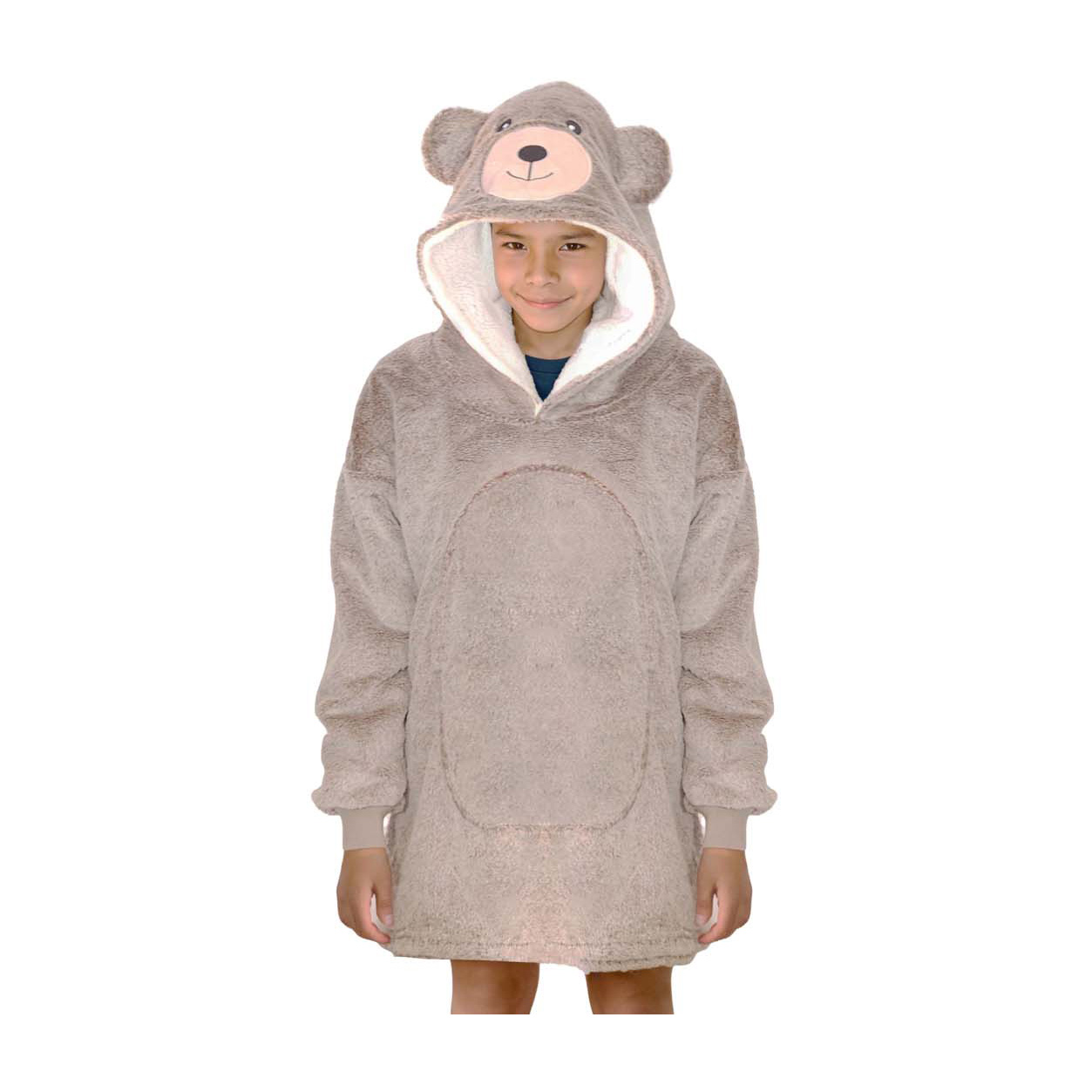 Noxxiez Plüschtier Hoodie Medium Sweater Bear, bis 160cm