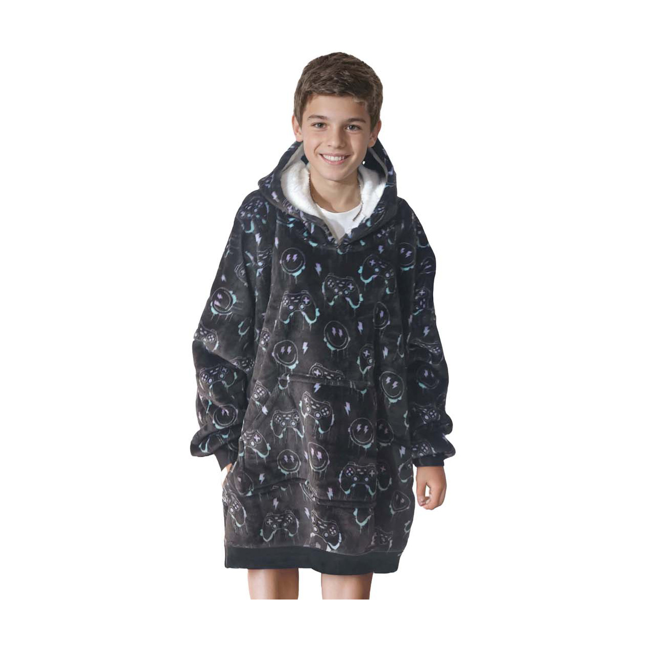 Noxxiez Knuffel Hoodie Medium Trui Gaming, tot 160cm