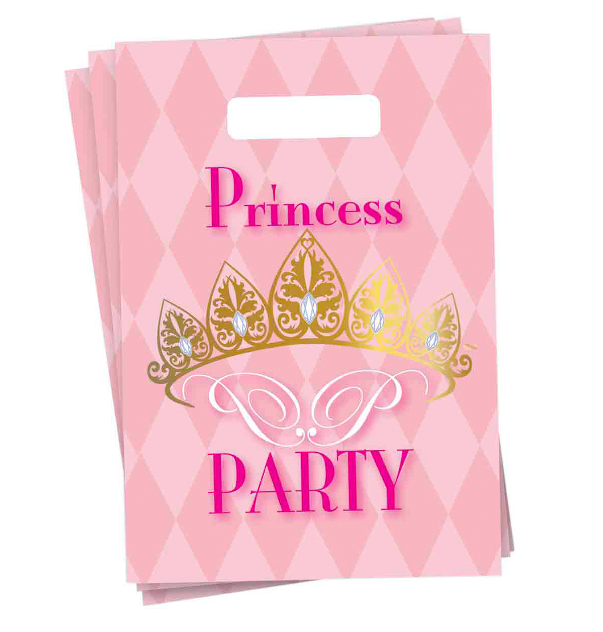 Uitdeelzakjes Princess Party, 6st.