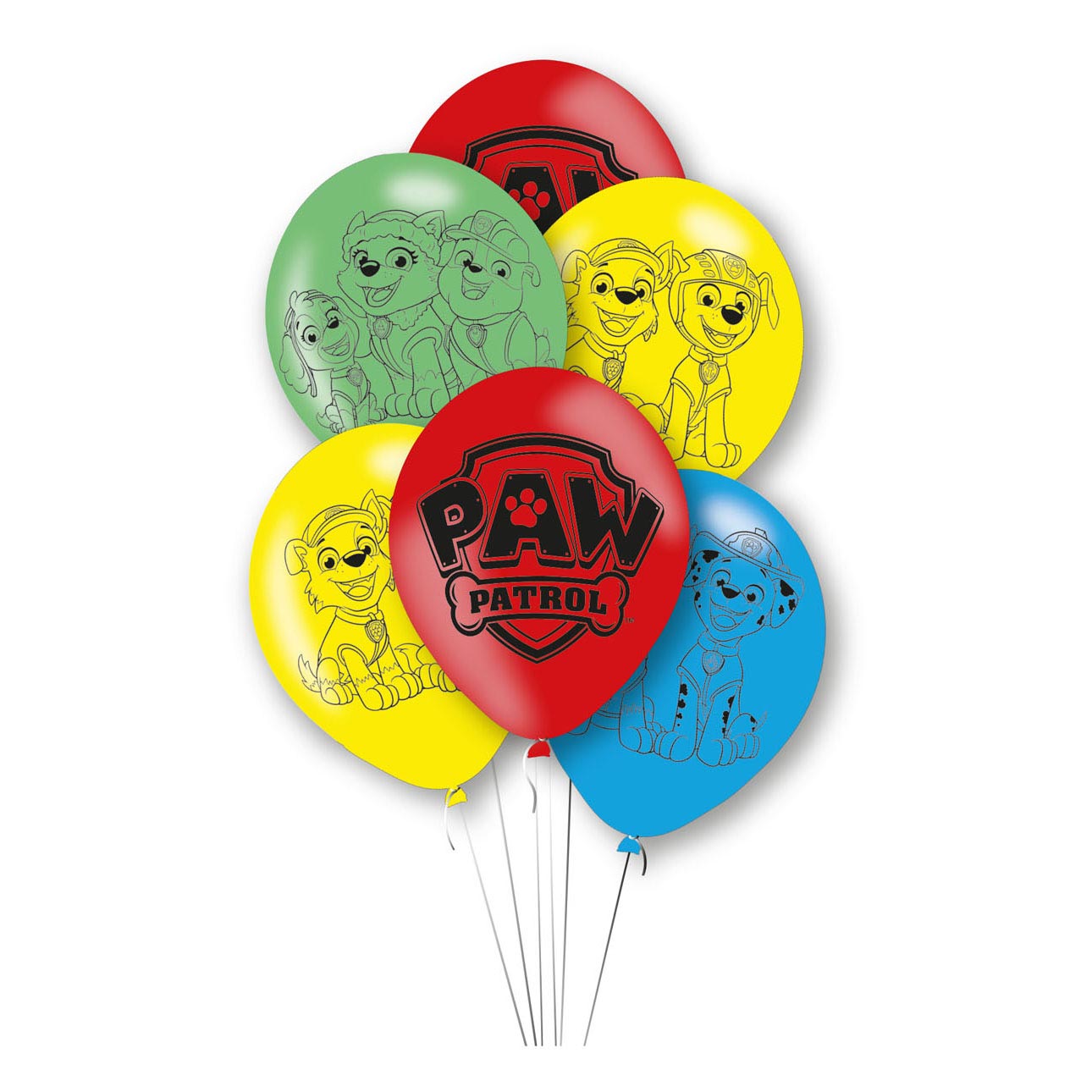 Pat' Patrouille Luftballons, 6St.