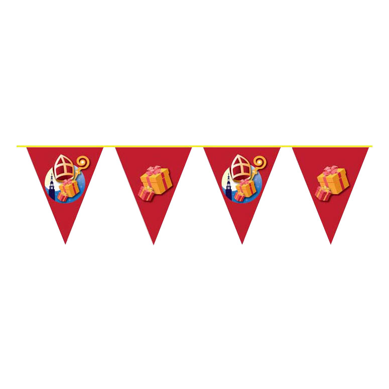 Ligne de drapeau Sinterklaas, 10 mètres