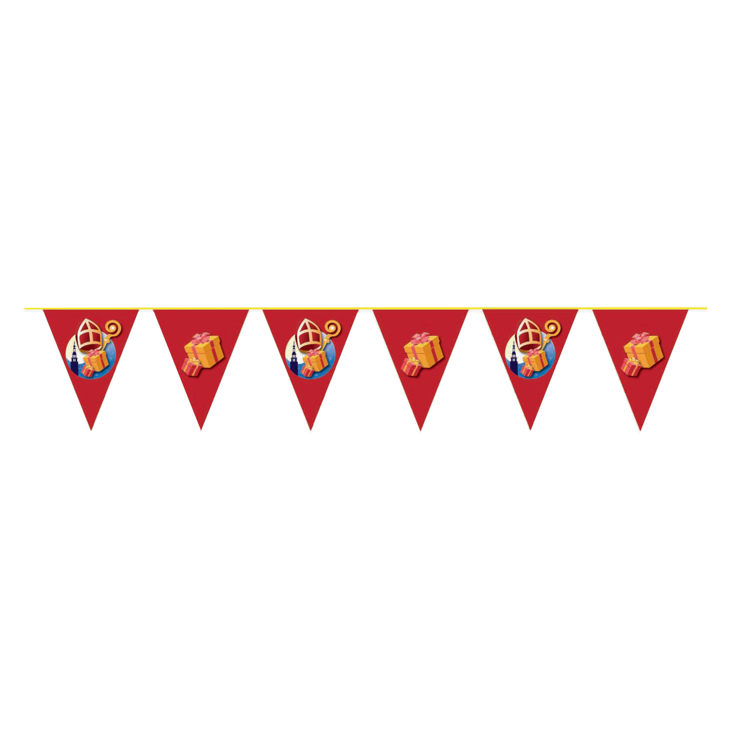 Ligne de drapeau Sinterklaas, 10 mètres