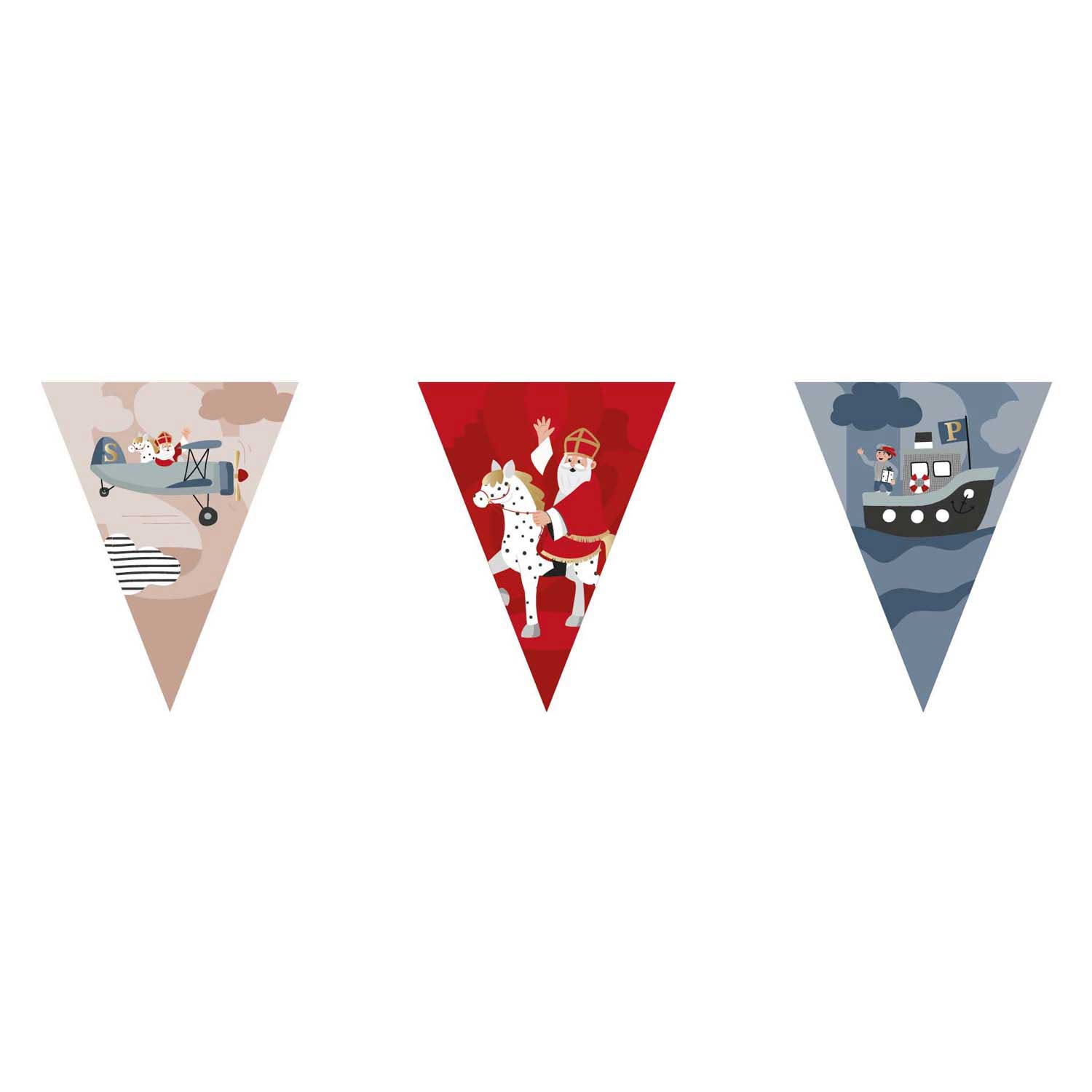 Ligne de drapeau Saint & Co. - 6 m