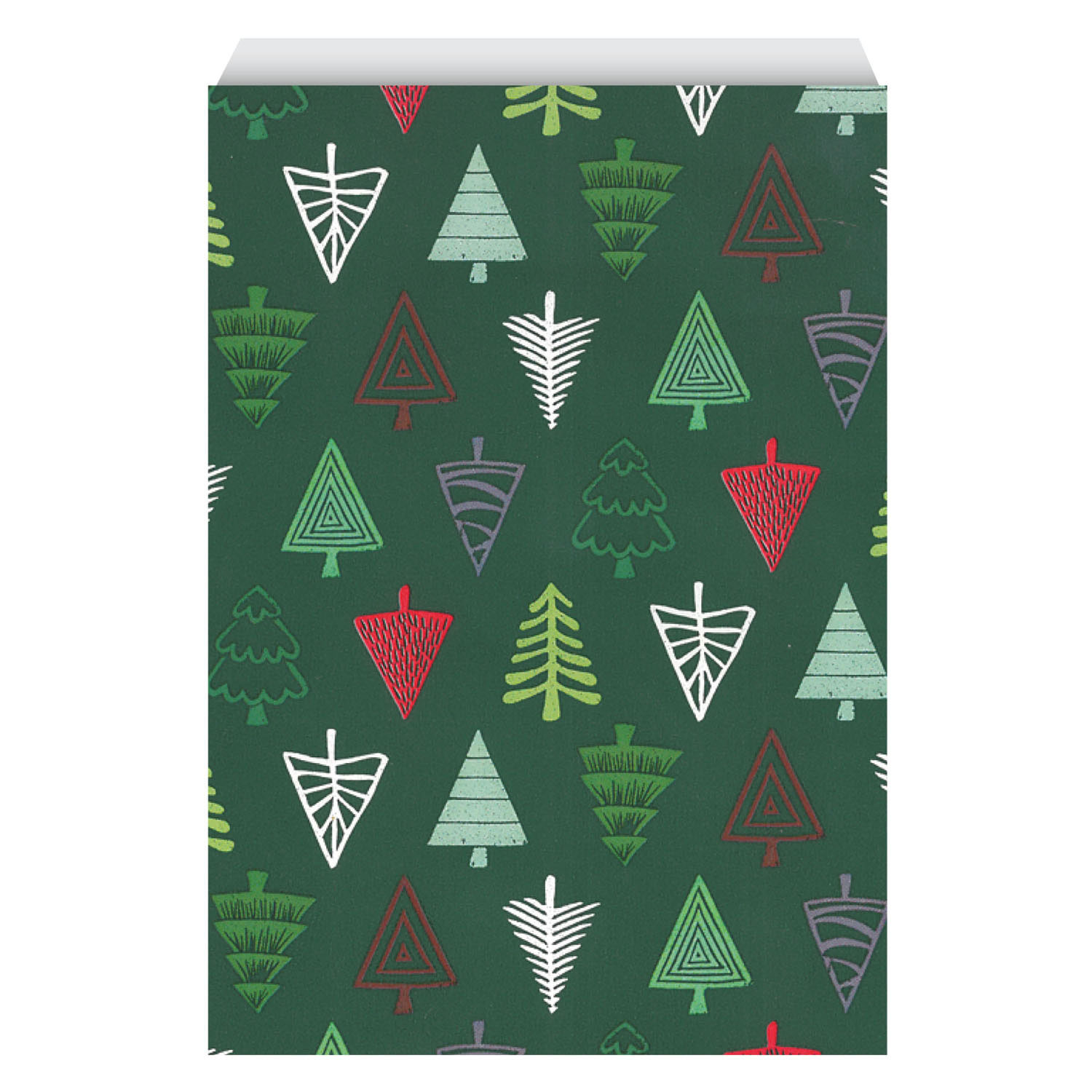 Cadeauzakjes Evergreen Forest 21x30cm - 100st.